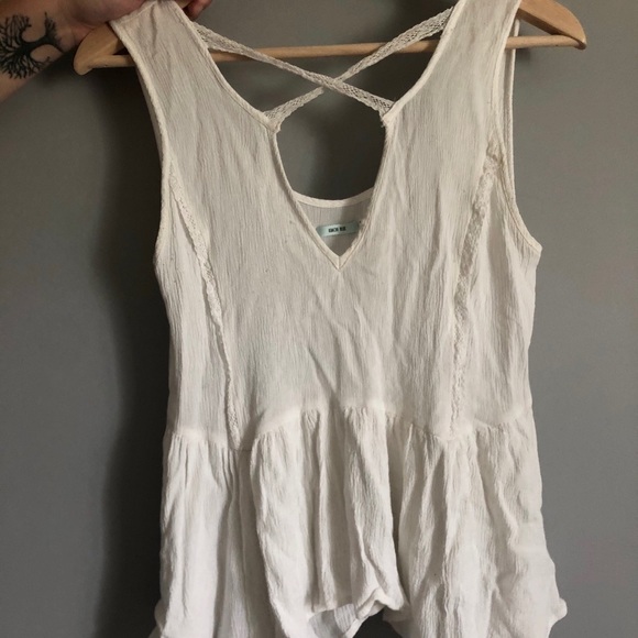 KIMCHI BLUE DROP WAIST BLOUSE - Picture 2 of 4